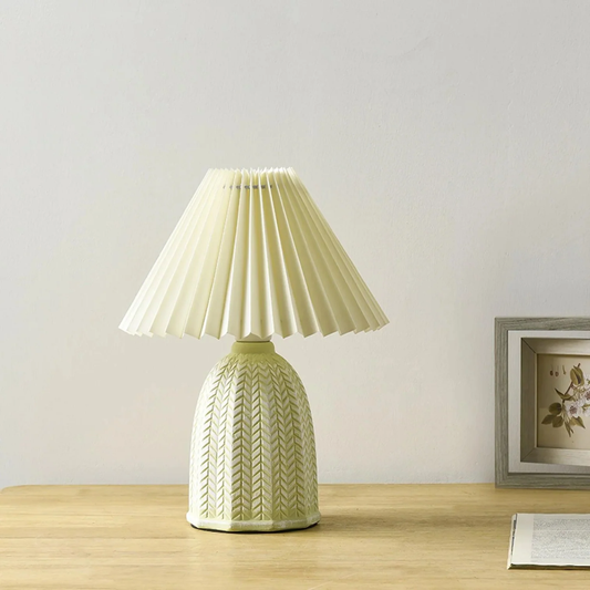 Pleated Table Lamp